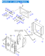 Water Radiator Core ASS'Y 421-03-31551 4210331551 for Komatsu Wheel Loader WA430-5 WA480-5 WA470-5 WA430-6