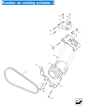 Air Conditioning Compressor 84159489 for New Holland Backhoe Loader B95 B95LR B95TC B110 B115 LB75.B LB90.B LB110.B LB115.B U80B