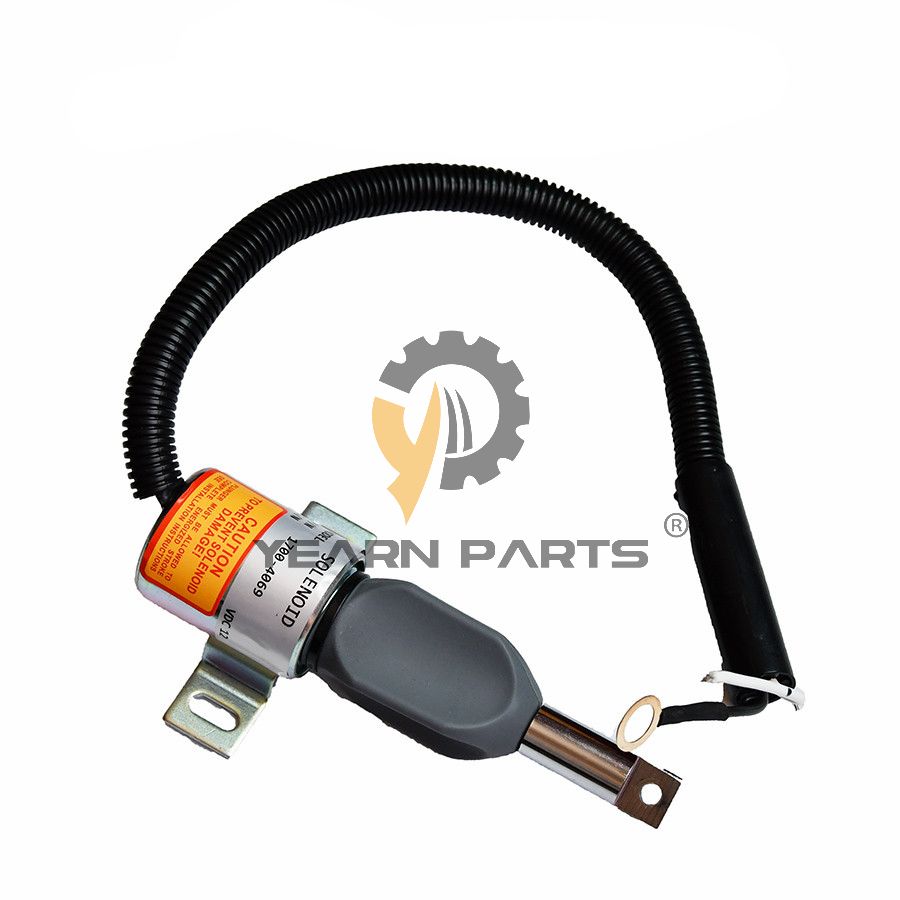 12V Fuel Shut Off Solenoid 1753ES 1700-4069 for Takeuchi TL140