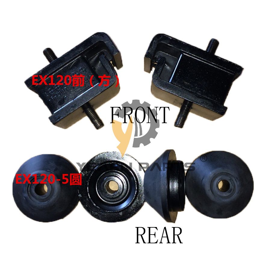 4-pcs-engine-mounting-rubber-cushion-4177883-for-hitachi-excavator-ex100-ex100-2-ex100-3-ex120-ex120-2-ex120-3-ex90