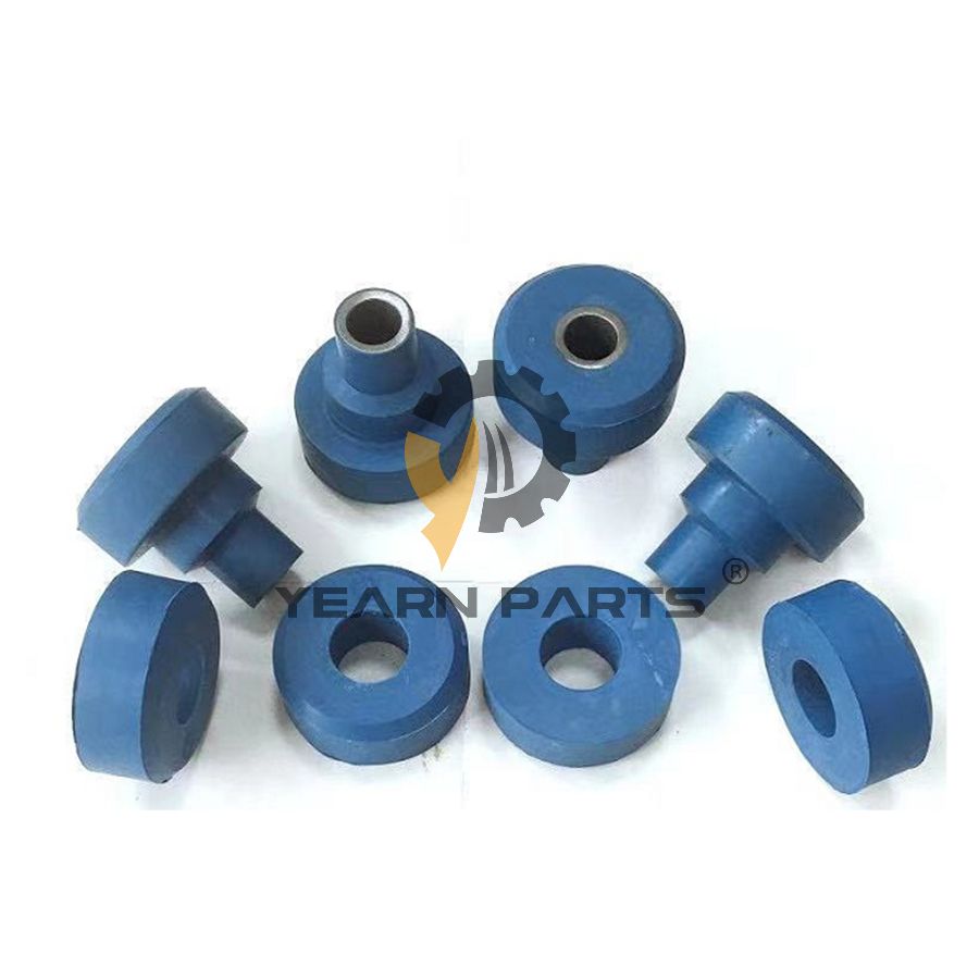 4 PCS Engine Mounting Rubber Cushion 6106848M91 117846A1 Terex  for Backhoe Loader TX760B