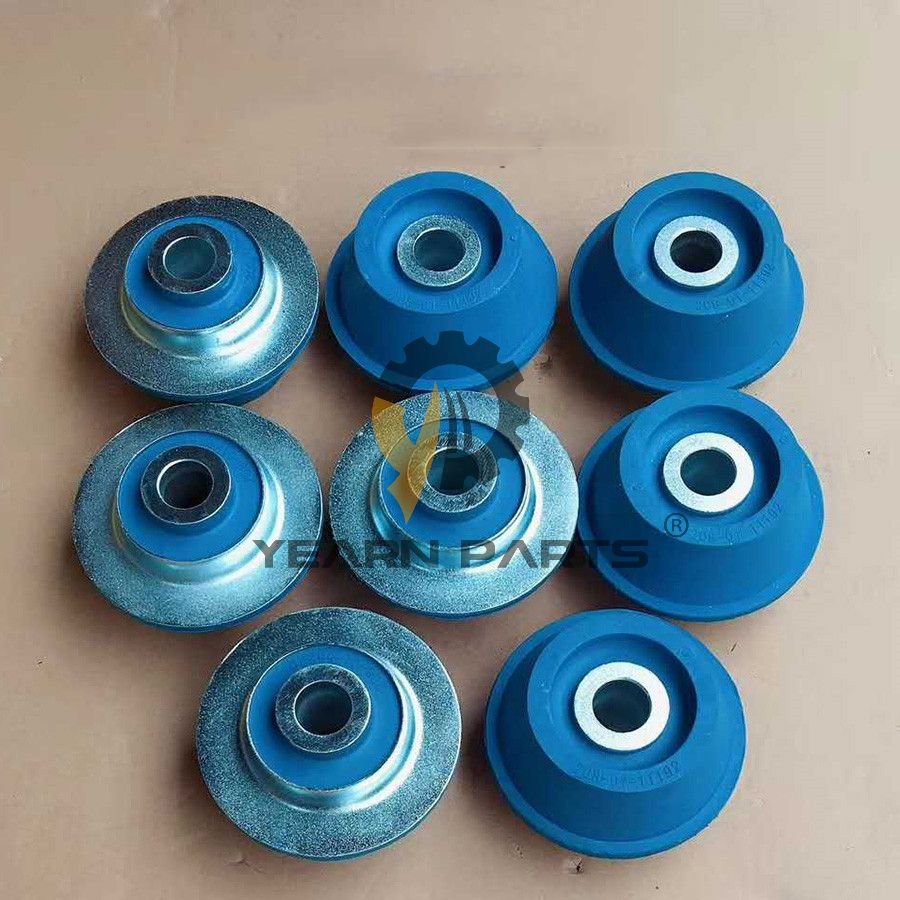8 PCS Mounting Rubber Cushion 207-01-35140 2070135140 for Komatsu BR200T-1 BR480RG-1 BR500JG-1 BR550JG-1 BR580JG-1