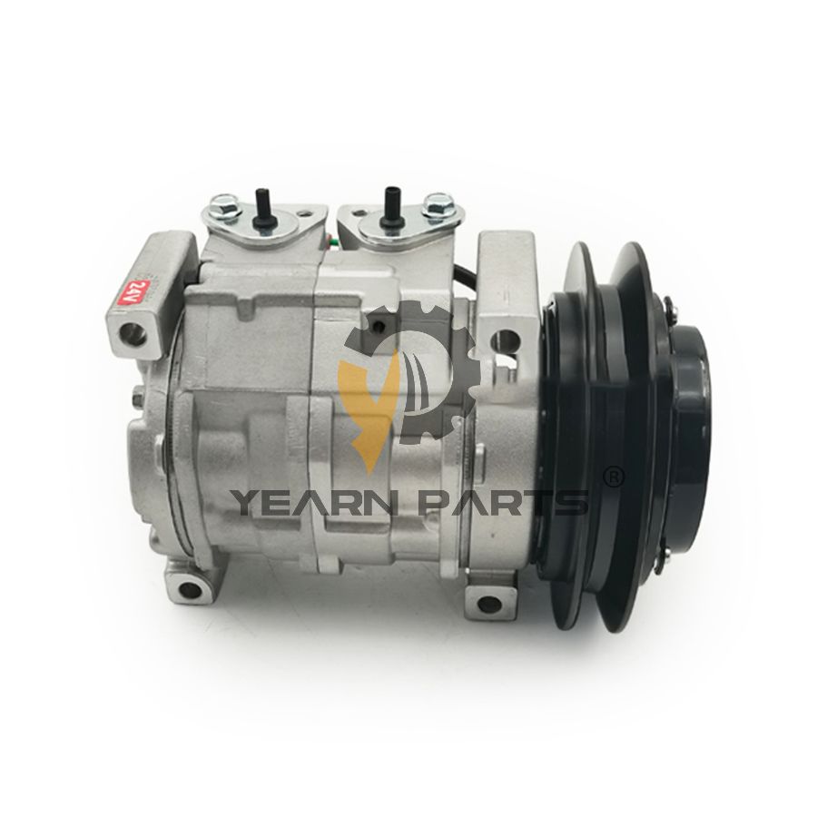 A/C Compressor 4469049 for Hitachi Excavator ZX500LC ZX500LC-3 ZX520LCH-3 ZX600 ZX650LC-3 ZX670LCH-3 ZX800 ZX850-3 ZX870H-3