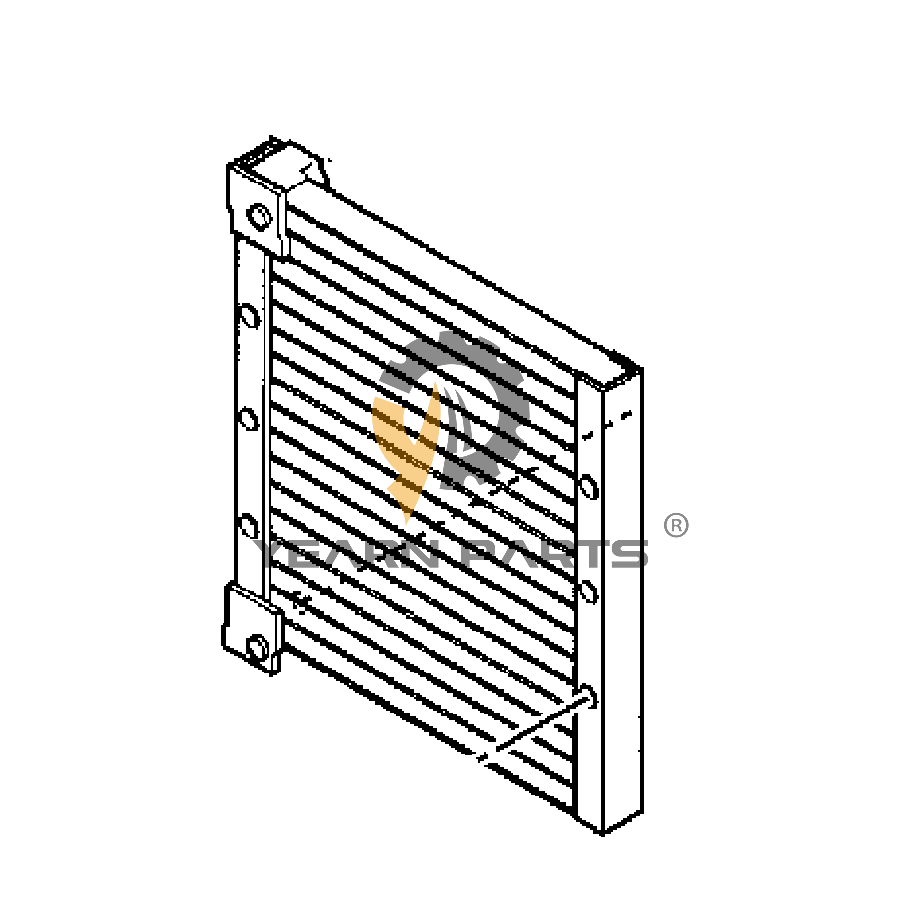 A/C Condenser 4413063 for Hitachi Excavator EX55UR-3 ZX55UR ZX55UR-HHE