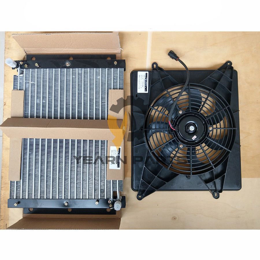A/C Condenser Ass'y 300506-00004 30050600004 for Doosan Daewoo Excavator SOLAR 340LC-V SOLAR 420LC-V SOLAR 470LC-V SOLAR 500LC-V