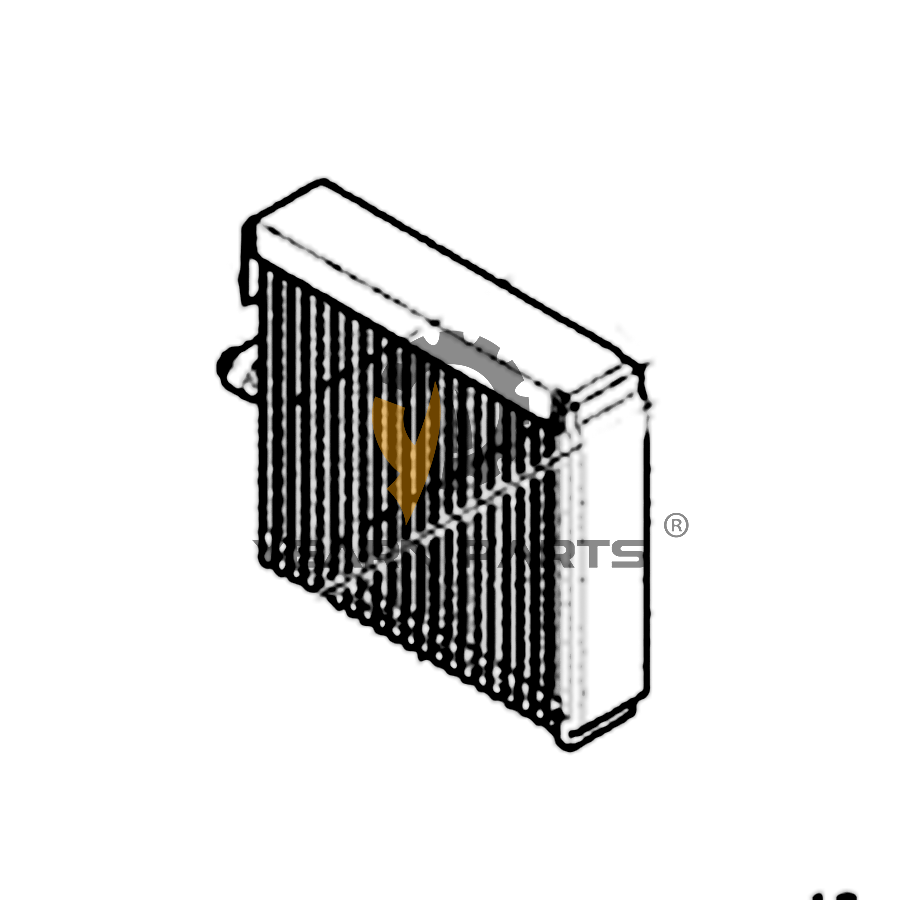 A/C Evaporator PH20M00019S036 for Kobelco Excavator 30SR 30SR-3 30SR-5 35SR 35SR-5 50SR 50SR-3 50SR-5