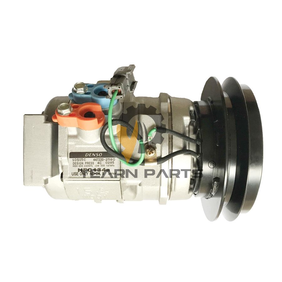 Air Conditioning Compressor 4436025 for Hitachi Excavator ZX450 ZX480MT ZX500LC ZX600 ZX800
