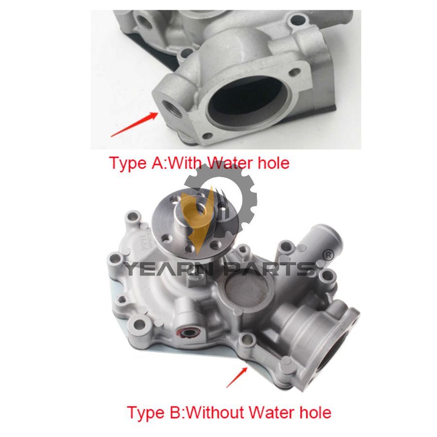 Water Pump 8970698821 897069-8821 for Doosan Daewoo Excavator SOLAR 030 Isuzu Engine 3LA1