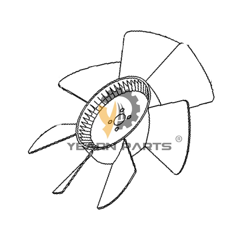 Cooling Fan 11FG-30130 for Hyundai HDF202530-5