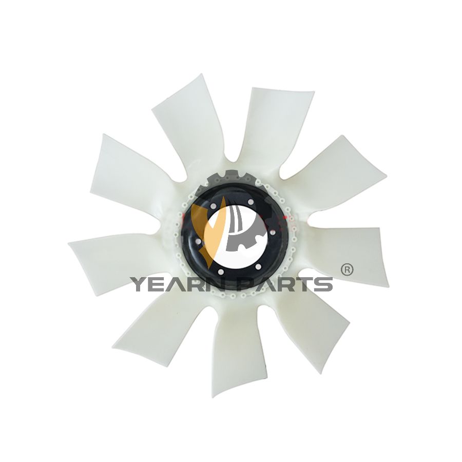 Cooling Fan 11Q6-01230 for Hyundai Excavator HX180 L R140LC-9A R160LC-9 R160LC-9A R160LC-9S R170W-9S R180LC-9 R180LC-9A R180LC-9S R180W-9S