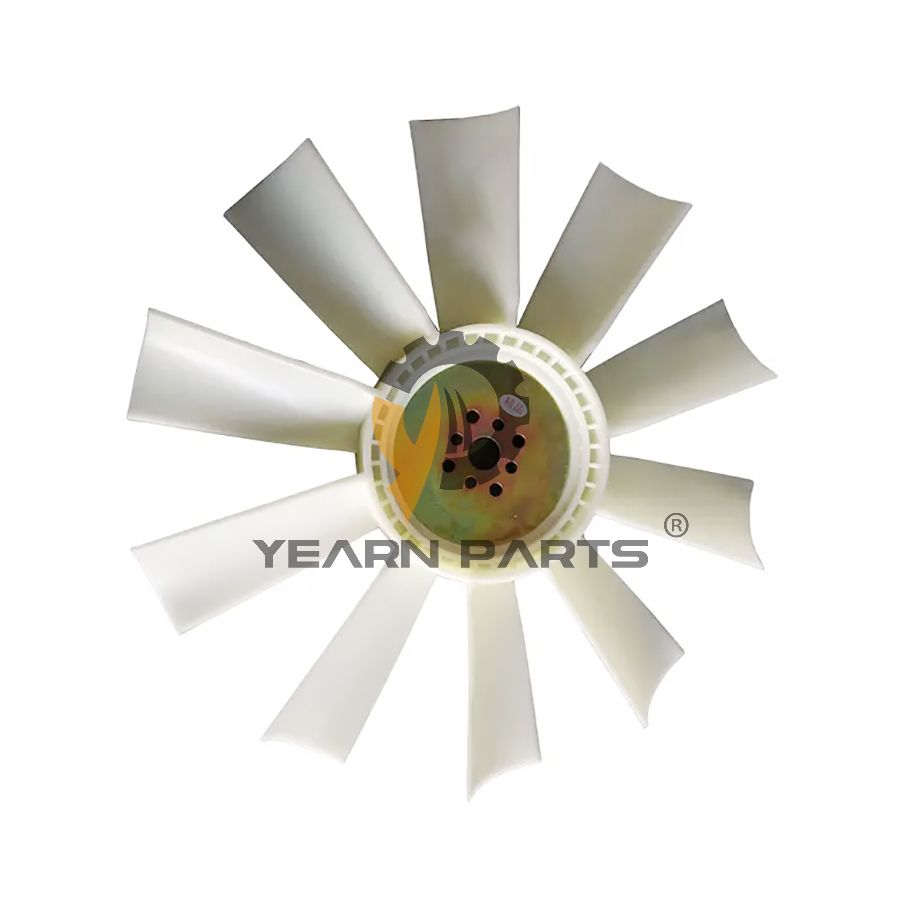 Cooling Fan 3912751 for Hyundai Excavator HL25C R130LC R130LC-3 R130W