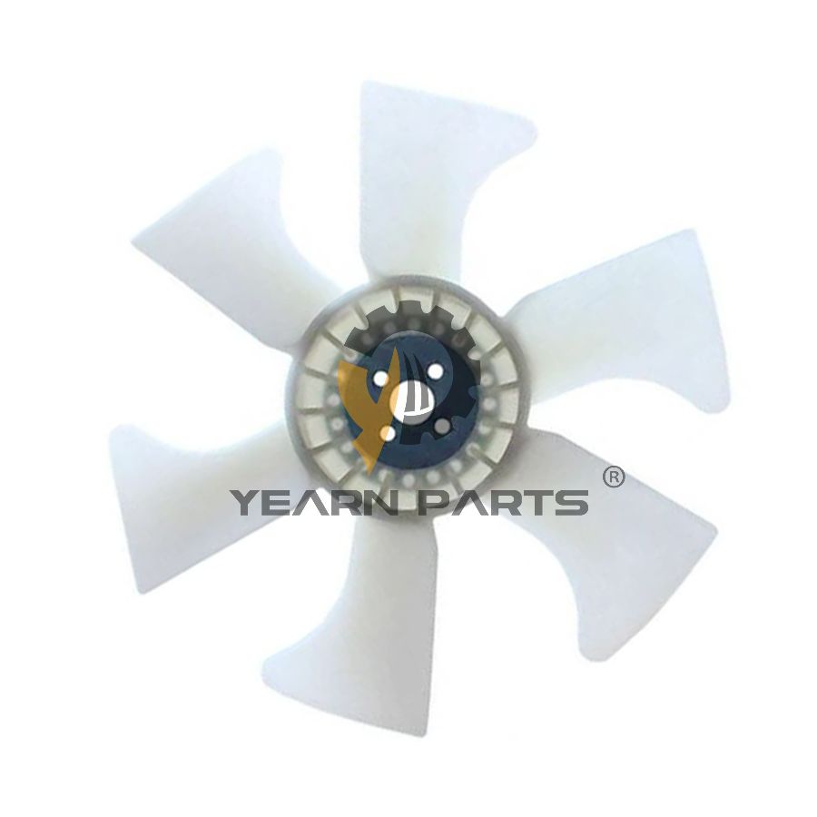Cooling Fan Blade 4453823 for Hitachi Excavator EX40UR-3 VR308 VR308-2 VR408 VR408-2 ZX27-3 ZX30 ZX35 ZX40UR