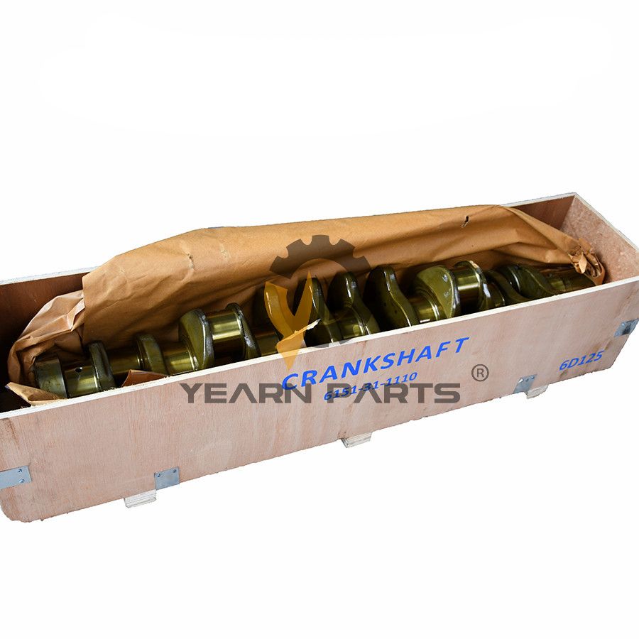 Crankshaft 6151-35-1010 for Komatsu Excavator PC400-10 PC400-6 PC400-7 PC400-8 PC450-6 PC450-7 PC450-8 PC490-10 Engine 6D125-1