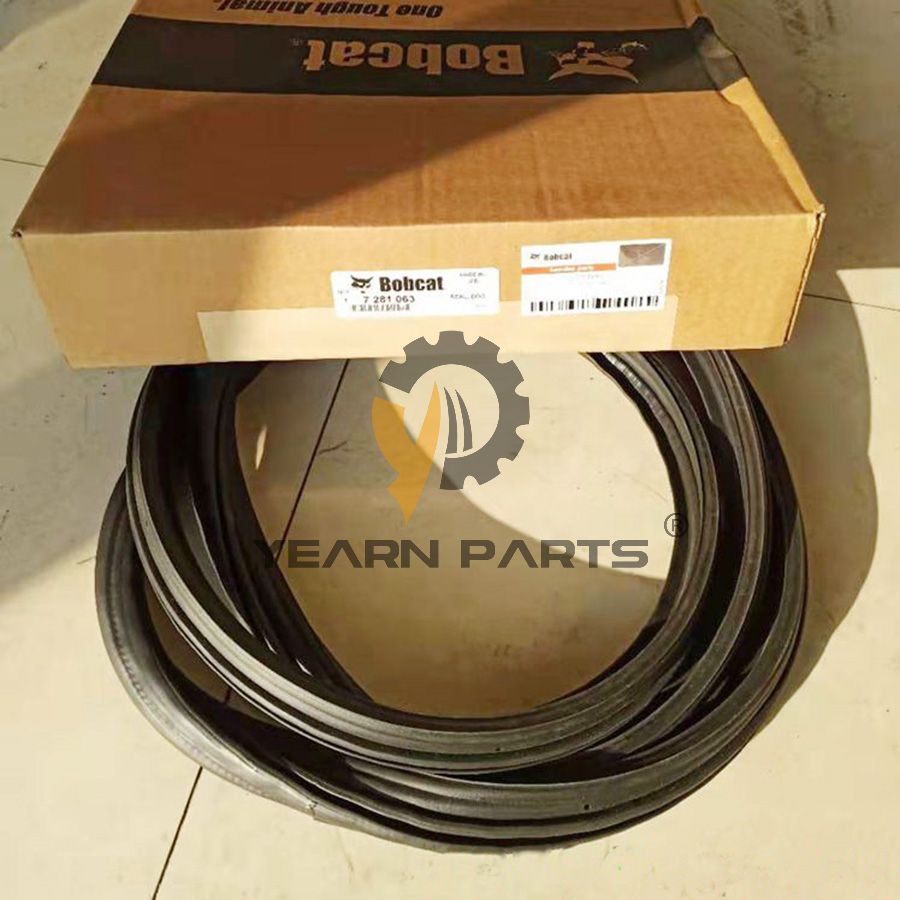 Door Seal 7281063 for Bobcat Loaders A770 S450 S510 S530 S550 S570 S590 S595 S630 S650 S740 S750 S770 S850 T450 T550 T590 T595 T630 T650