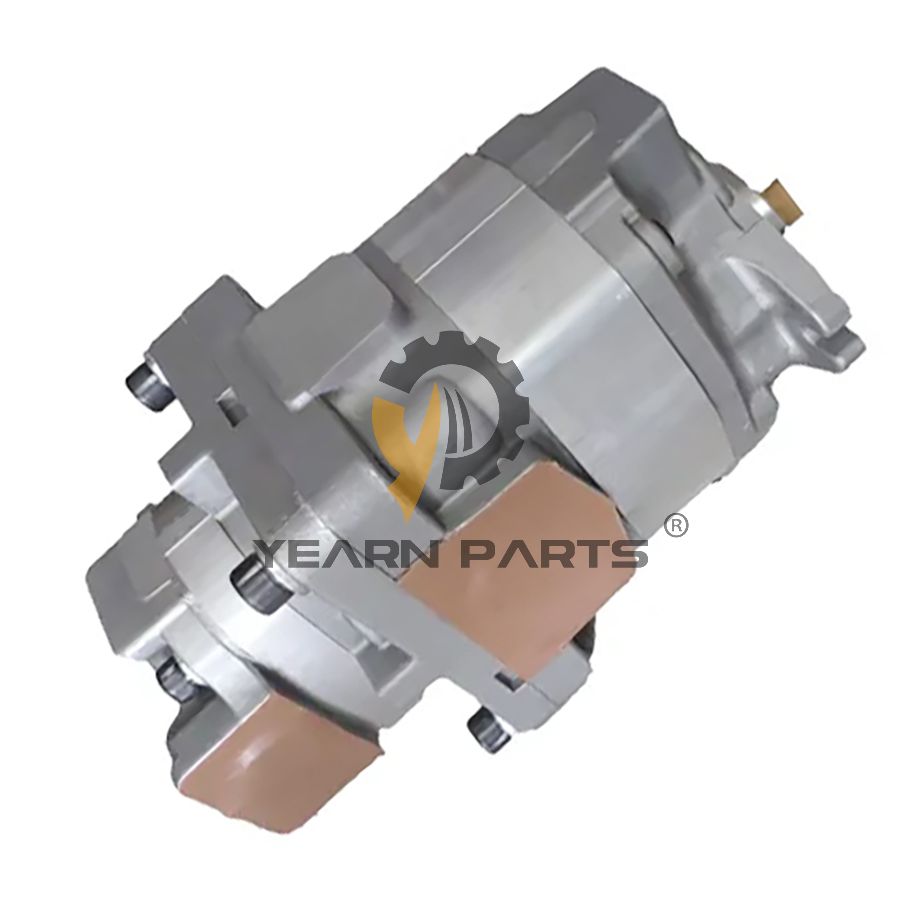 Double Hydraulic Pilot Gear Pump 705-51-31200 7055131200 for Komatsu Wheel Loader WA500-6 WA500-6R