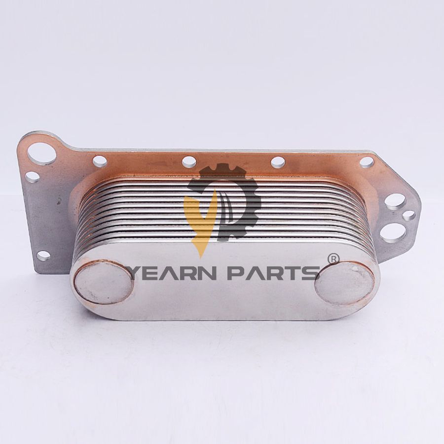 Engine Oil Cooler 3966365 for Hyundai Excavator R320LC-7A R320LC-9 R360LC-7A R380LC-9 R380LC-9DM R380LC-9MH R430LC-9 with Cummins 6BT