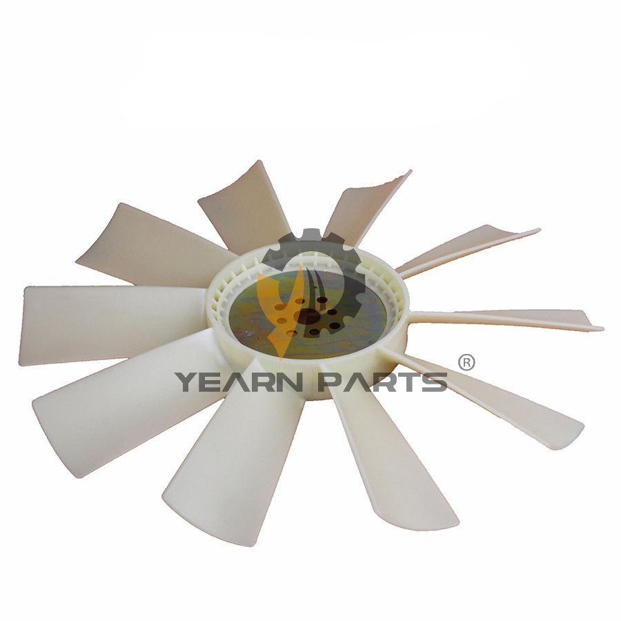 Fan Cooling Blade YN02PU1001P1 for Kobelco Excavator SK100-4 SK115DZ-4 SK120-4 SK120LC-4 SK130 SK130-4 SK130LC-4 SK150LC-4 SK160LC-4 SK200-4 SK200LC-4 SK300-4 SK300LC-4