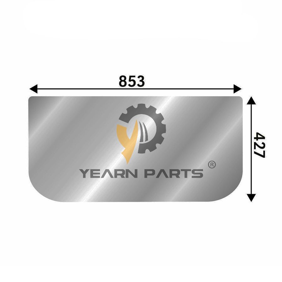 Front Lower Glass 903-00074 for Doosan Daewoo Excavator DX140W DX210 DX225LCB DX210W DX220AF DX225LC DX225LCA DX225LL