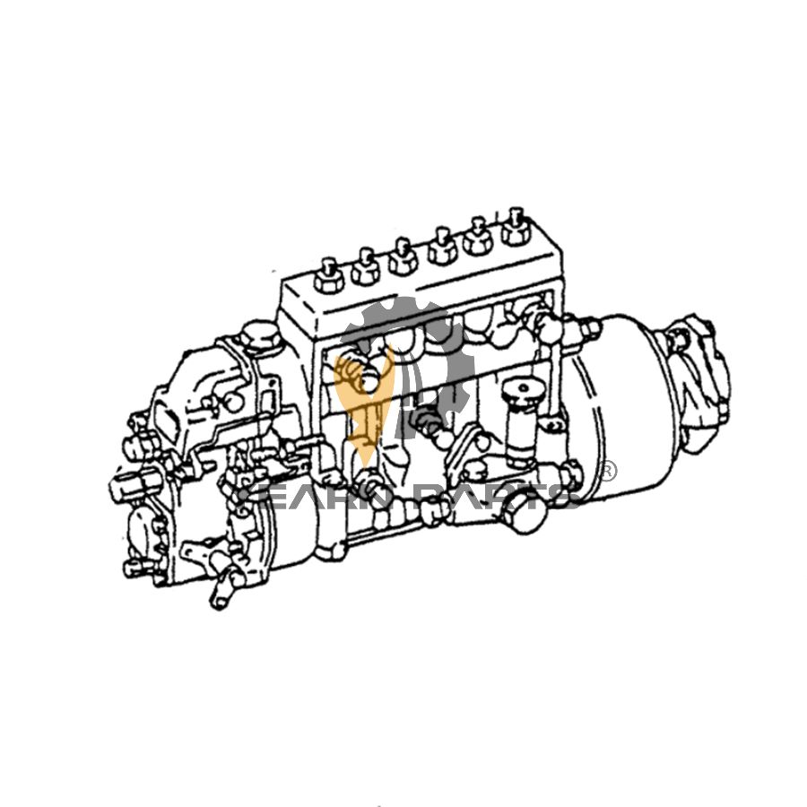 Fuel Injection Pump VAME157578 for Kobelco Excavator SK300-3 SK300-4 SK300-2-3 SK300LC-3 SK300LC-4 SK300LC-2 SK400-3 SK400LC-3 SK400LC-4