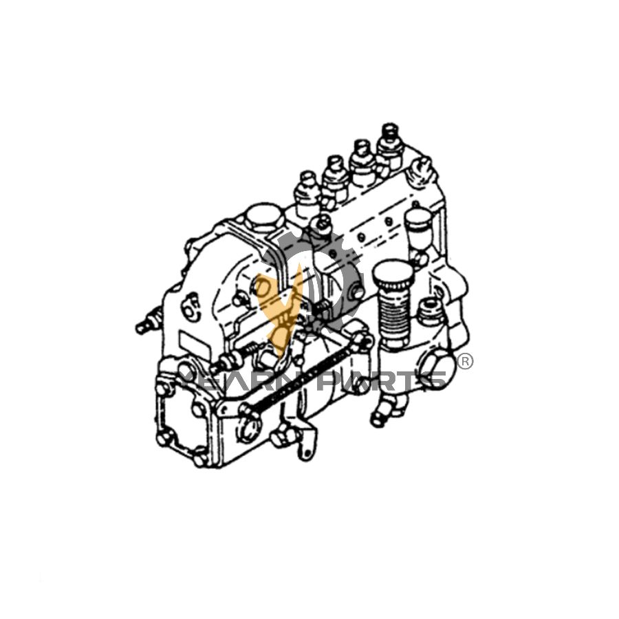 Fuel Injection Pump VI8970845550 for Kobelco Excavator SK120-5 SK120LC-5 With 4DB1 Engine