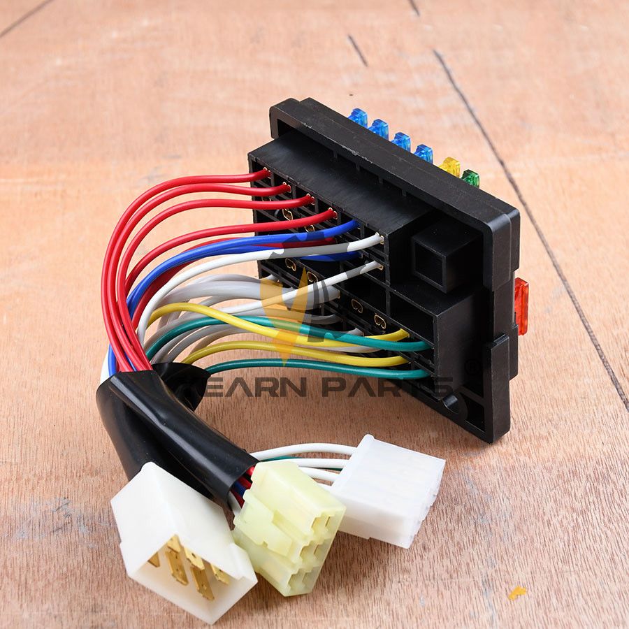 Fuse Box Assy 2510-1010 25101010 for Doosan Daewoo Excavator SOLAR 290LC-V SOLAR 290LL SOLAR 300LC-7A SOLAR 300LC-V SOLAR 300LL SOLAR 330LC-V