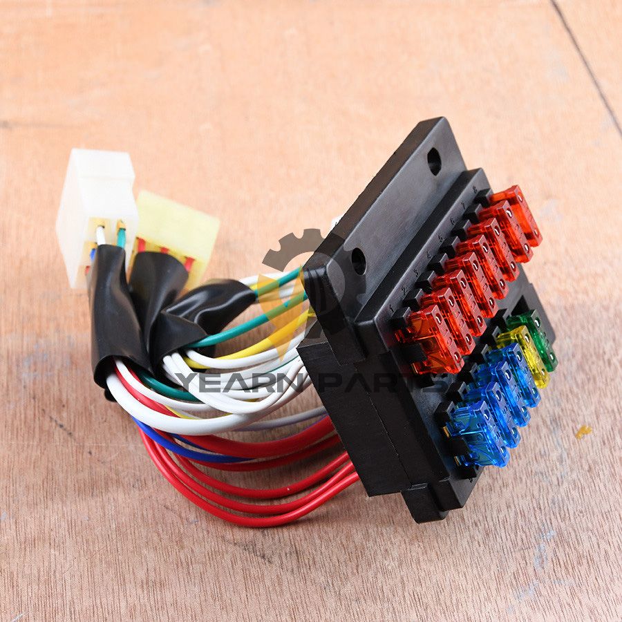 Fuse Box Assy 2510-1010 25101010 for Doosan Daewoo Excavator SOLAR 340LC-7 SOLAR 340LC-V SOLAR 400LC-V SOLAR 420LC-V SOLAR 450LC-V SOLAR 470LC-V SOLAR 500LC-V