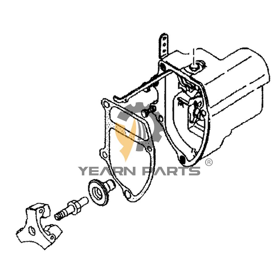 Governor Motor 267-4386 for Caterpillar CAT Excavator 302.5C