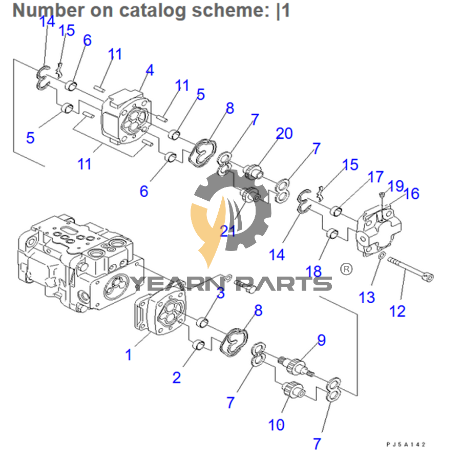 hydraulic-pilot-gear-pump-705-41-07001-7054107001-for-komatsu-excavator-pc35mr-1