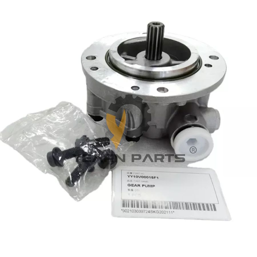 Hydraulic Gear Pump YY10V00015F1 for Kobelco ED150 140SR 140SR-3 SK135SRLC-2 SK140SRLC