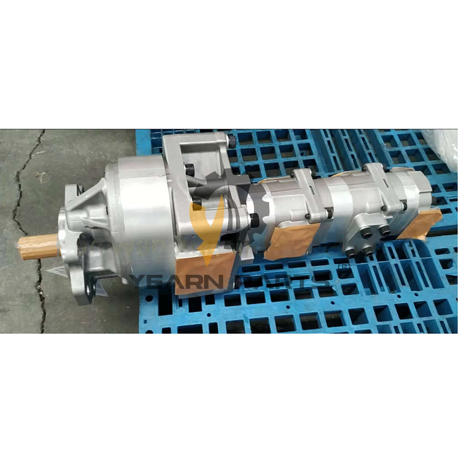 Hydraulic Quadruple Gear Pump 705-56-45010 7055645010 for Komatsu Wheel Loader WA700-3 WA700-3L