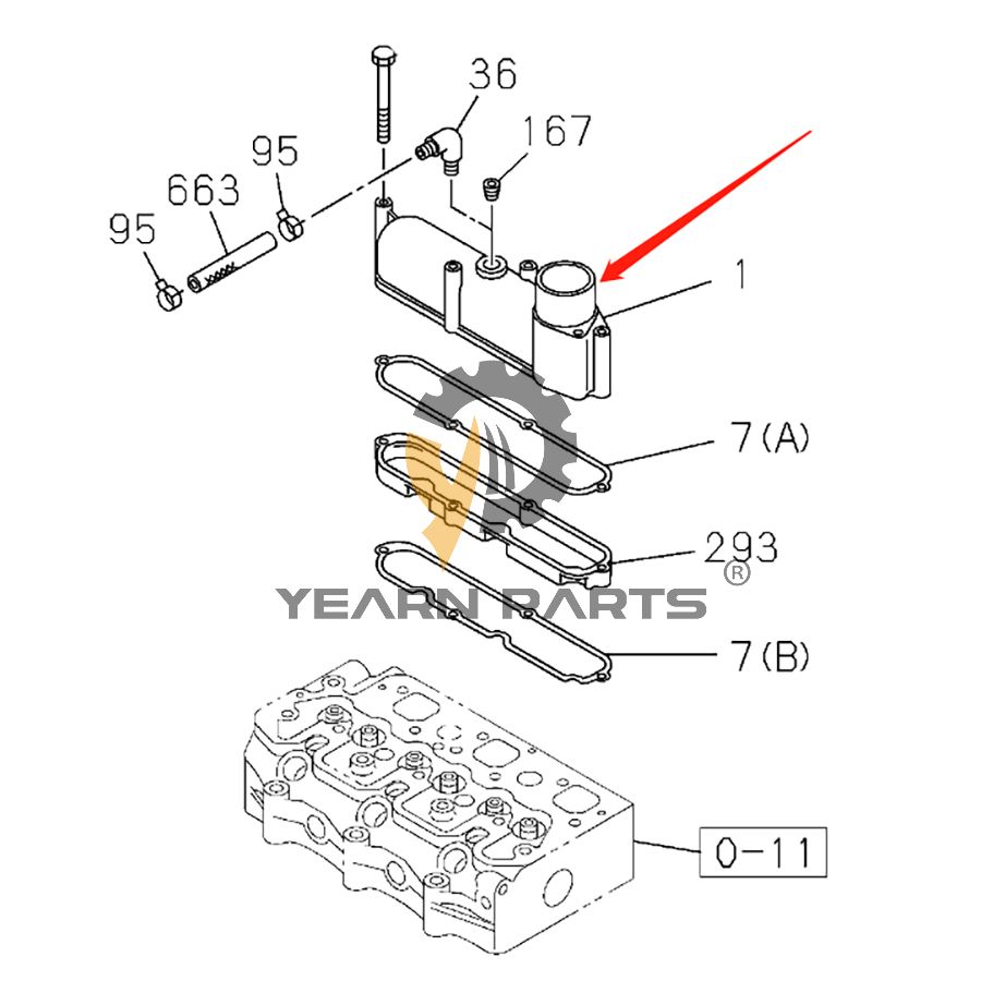 Inlet Manifold 5863017160 for Hitachi Excavator EX20U-3 EX20UR-3 ZX25 with 3YE1 3YK1