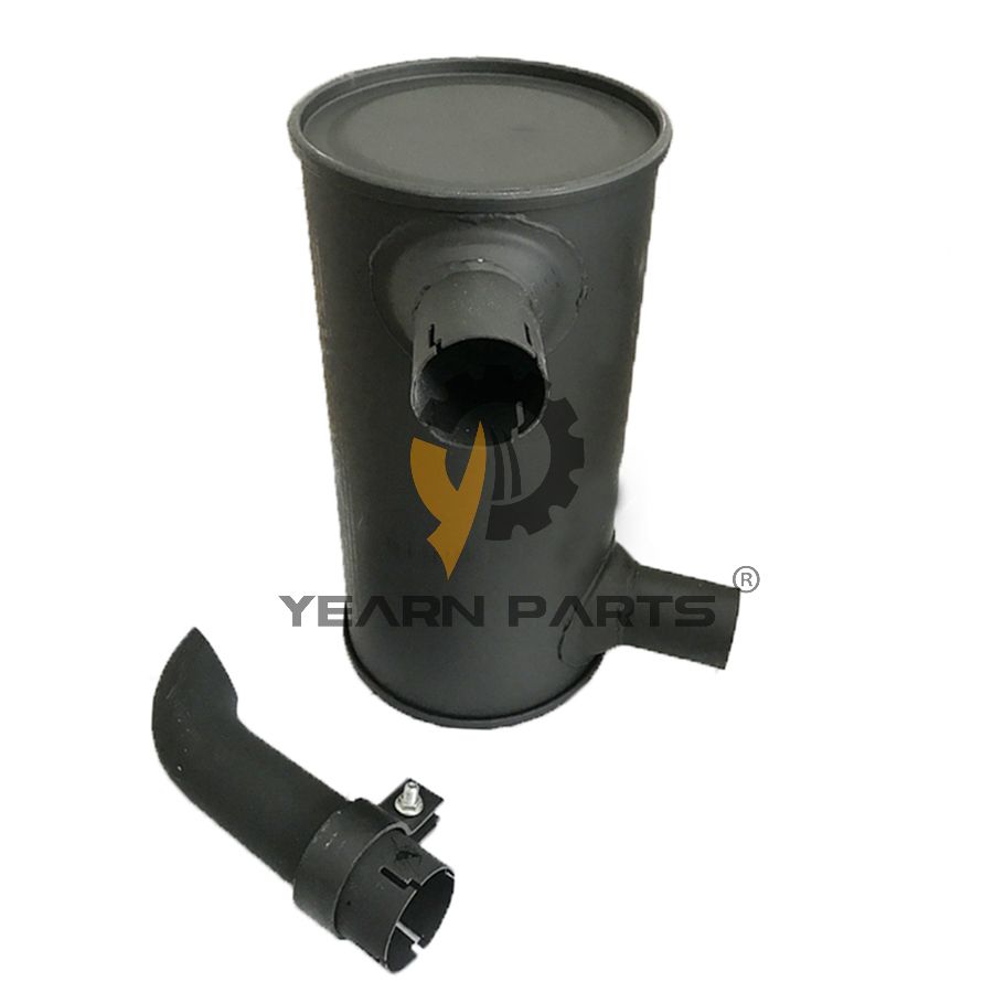 Muffler Silencer Split Type 6732-11-5570 6732115570 for Komatsu Excavator PC100-6 PC120-6 PC130-6 Engine S4D102E