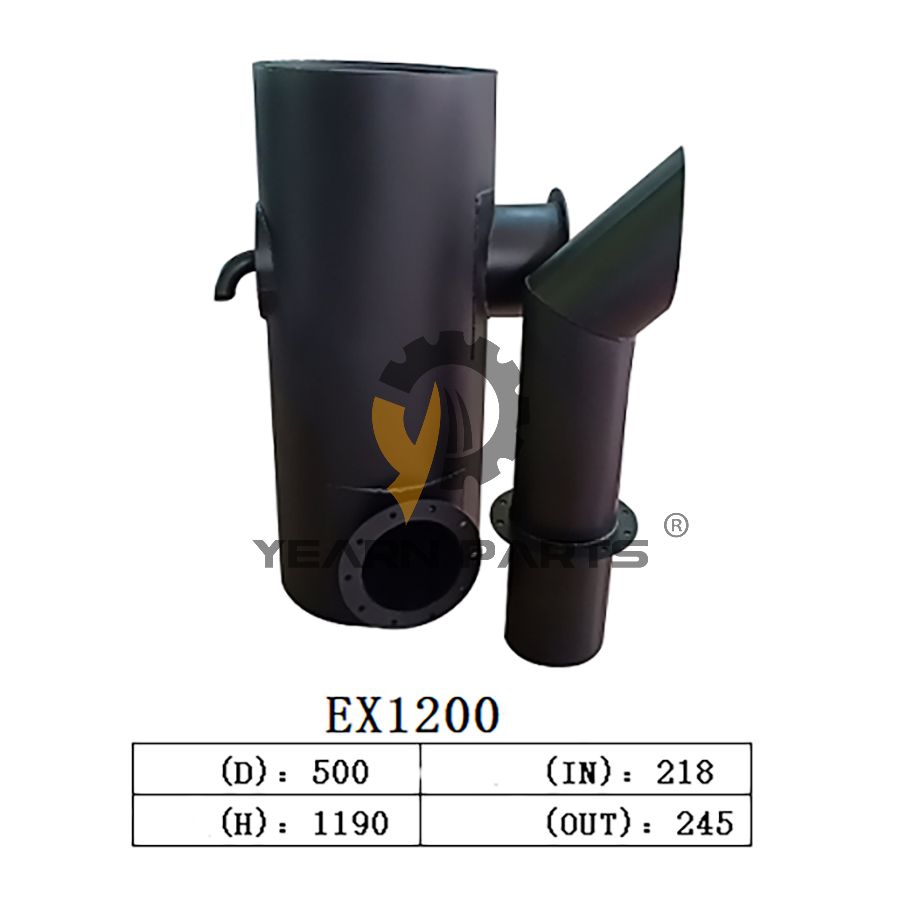 Muffler Silencer 4709476 for Hitachi Excavator EX1200-6