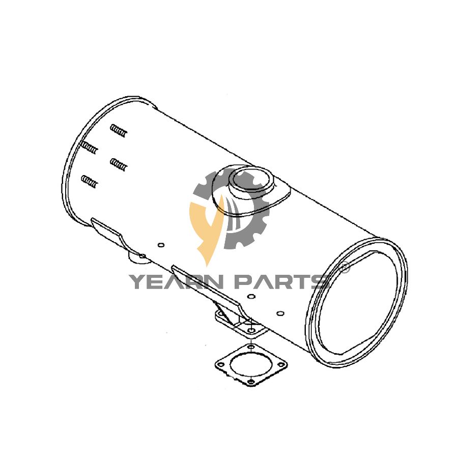 Muffler Silencer 7012732 for Bobcat Excavator E60 E80