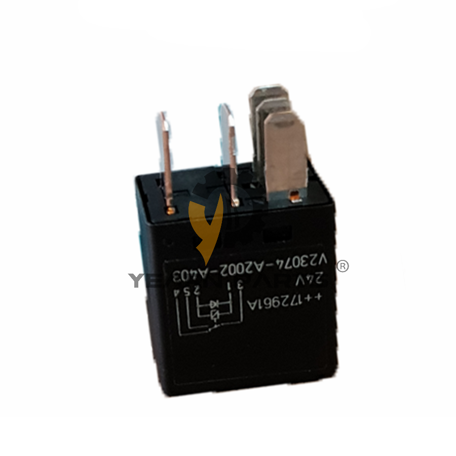 Relay YN24S00010P1 for Kobelco Excavator SK210-9 SK210D-8 SK210DLC-8 SK210LC-8 SK260 SK260-9 SK295-8 SK295-9 SK350-8 SK350-9