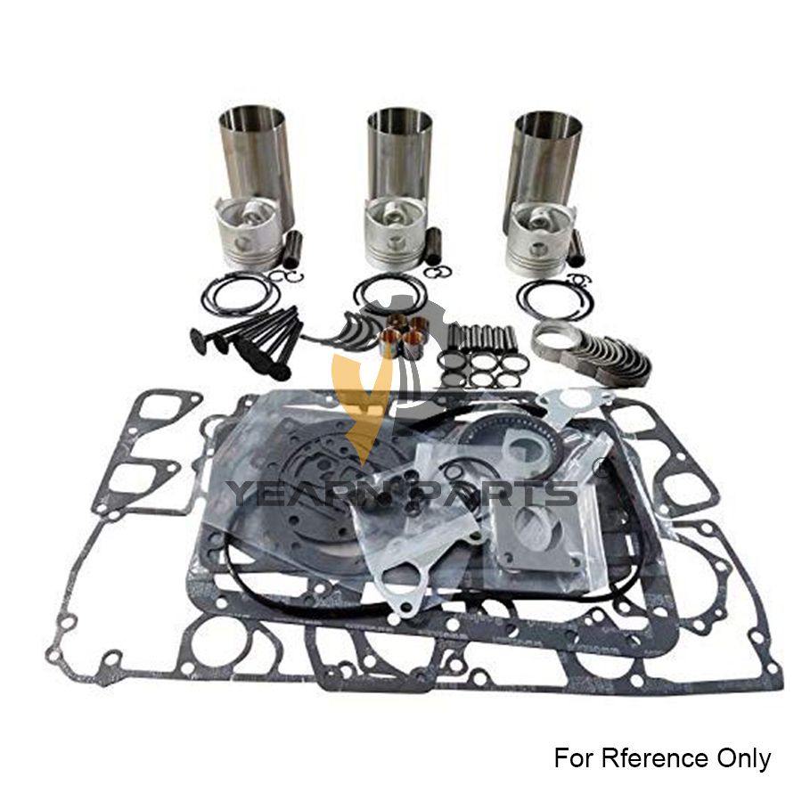 SOLAR 035 Overhaul Rebuild Kit for Doosan Excavator SOLAR 035 ISUZU Engine 3LD1