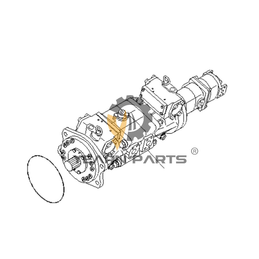 Steering Pump 708-2H-00260 7082H00260 for Komatsu Wheel Loaders WA1200-3