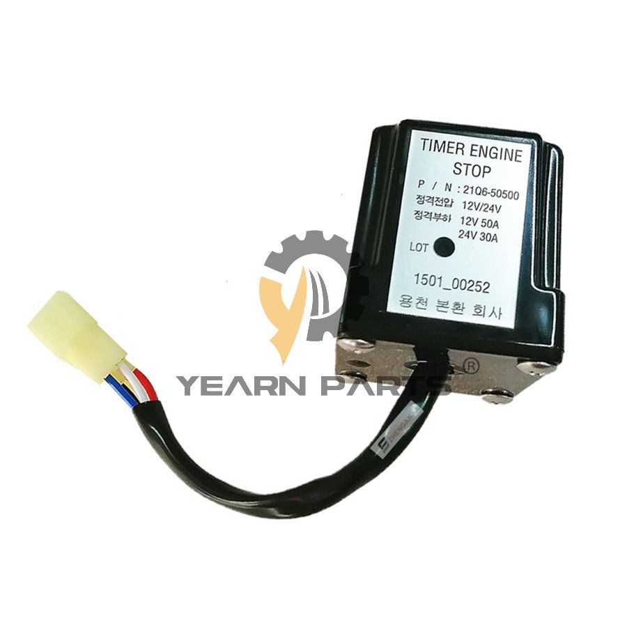 Time Delay Relay 21Q6-50500 21Q650500 for Hyundai Excavator R210220LC-7H R220LC-9SH R80-7