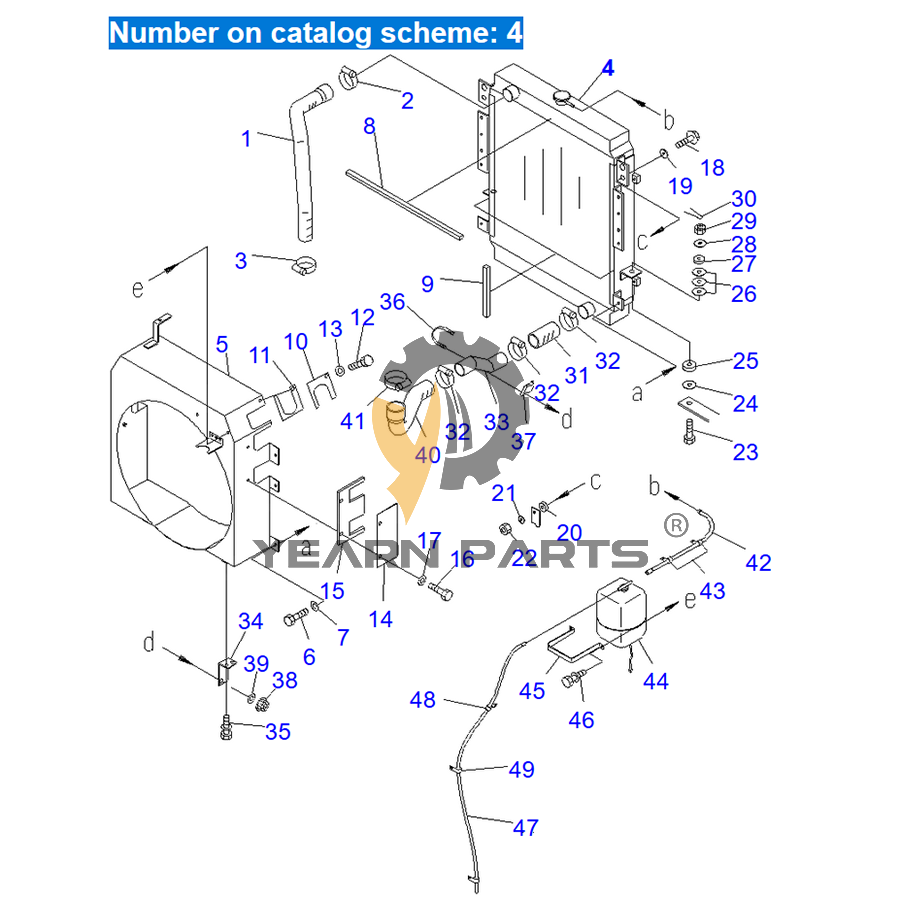water-tank-radiator-core-ass-y-3fe-04-41110-3fe0441110-for-komatsu-fd100-8-fd115-8-fd120-8-fd135-8-fd150e-8-fd160e-8