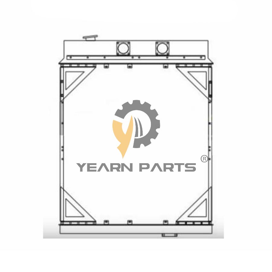 Water Tank Radiator 7W-2847 for Caterpillar Tractor Cat D9N