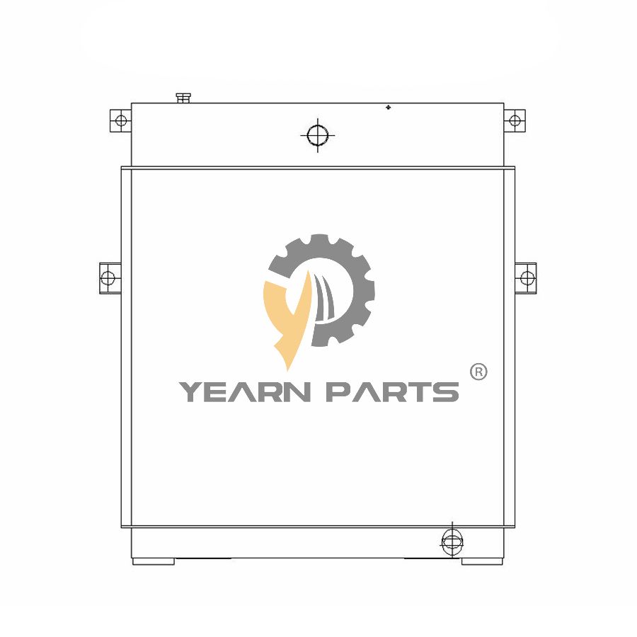 Water Tank Radiator ASS'Y 21N-03-37700 for Komatsu Excavator PC1250-7 PC1250LC-7 PC1250SE-7 PC1250SP-7