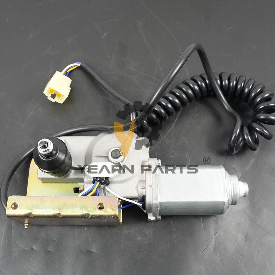 Wiper Motor 2538-9005 for Doosan Daewoo Excavator MEGA 300 MEGA 300-III MEGA 400-V MEGA 500-V SOLAR 130-2 SOLAR 130-III SOLAR 130W-III