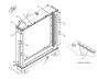 water-radiator-core-ass-y-149-7703-1497703-for-caterpillar-excavator-cat-345b-w345b