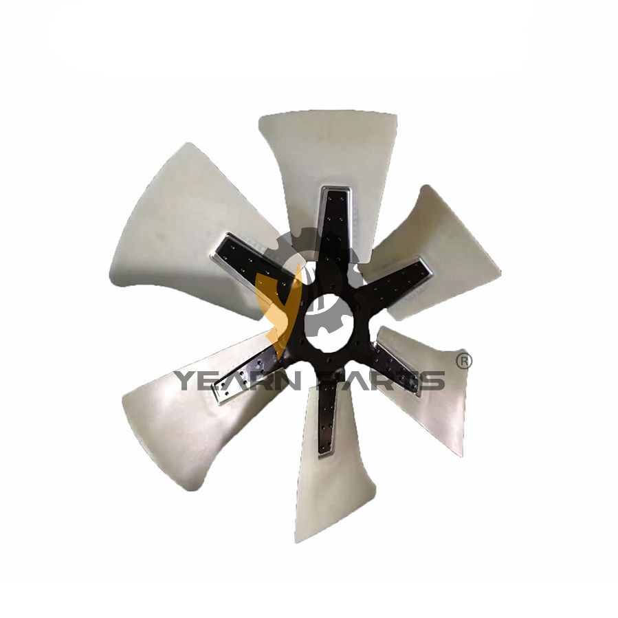 Cooling Fan Blade 1136603690 for Hitachi Excavator ZX1800K-3 ZX450-3 ZX470H-3 ZX480LCK-3 ZX500LC-3 ZX520LCH-3 ZX650LC-3 ZX670LCH-3 ZX850-3 ZX870H-3