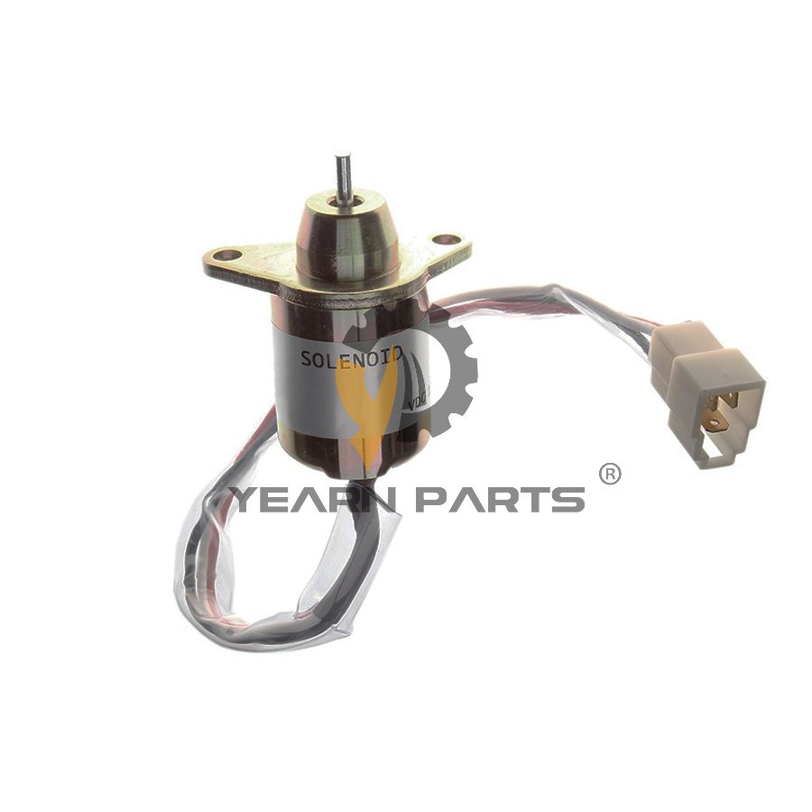 12V Fuel Shut Off Solenoid Valve 1503ES-12S5SUC5S 119653-77950 for Yanmar Engine 3TNE84 3TNE88 4TNE84 3TNV70 3TNV76 4TNV84