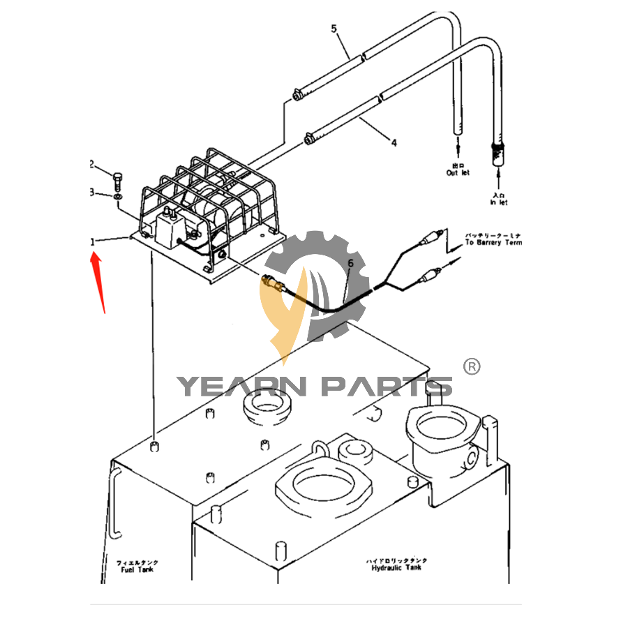 130 Self Supply Pump for Bobcat Excavator 130