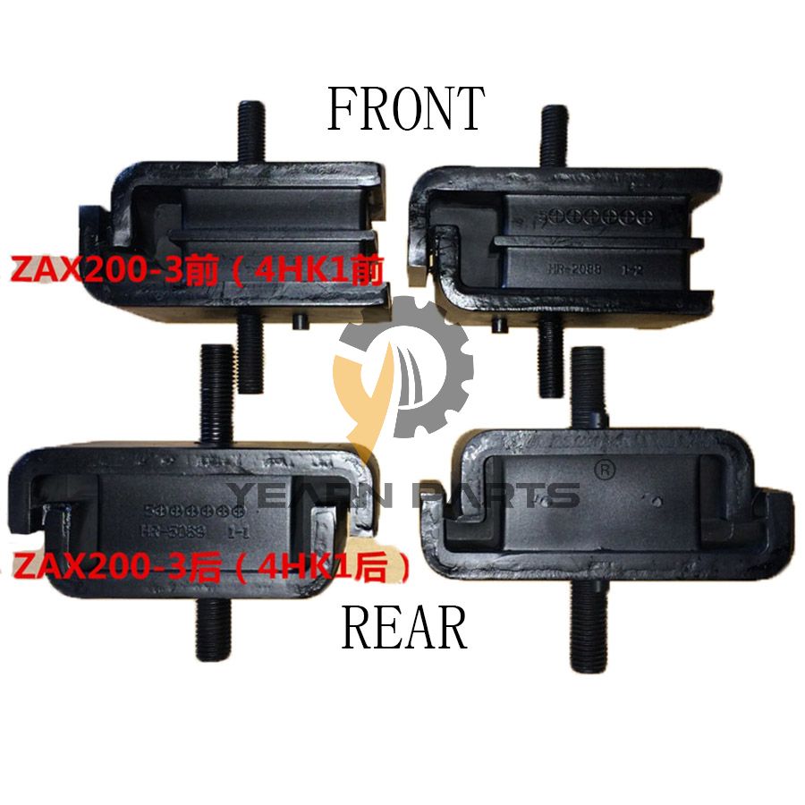 2-pcs-rear-engine-mounting-rubber-cushion-4641027-for-john-deere-excavator-190dw-225dlc-220dw