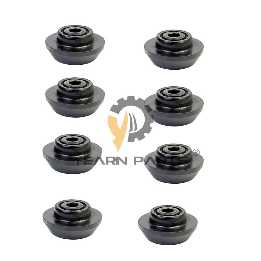 8 PCS Engine Mounting Rubber Cushion 11N6-10450 11N6-13055 for Hyundai Excavator R140W7 R110-7 R215LC7 R145CR9 R170W9S HX220NL HW210