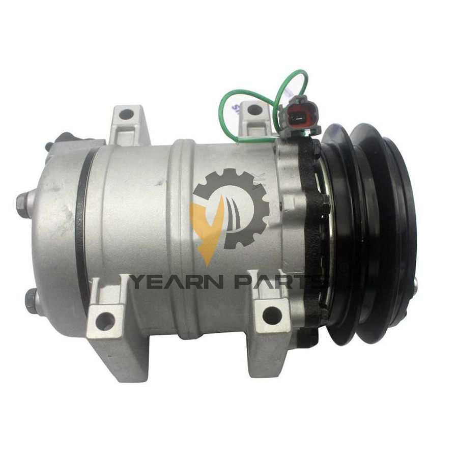 A C Compressor 4323943 for Hitachi Excavator EX100 2 EX100 3 EX120 2 EX120 3 EX135UR EX200 2 EX200 3 EX75UR EX75UR 3 EX80U