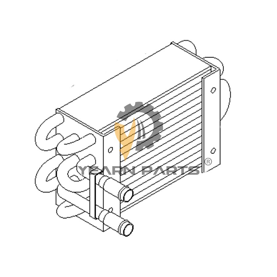 AC Heater Core ZFAD-00035 for Hyundai Excavator R16-9 R25Z-9A R27Z-9 R35Z-7 R35Z-9